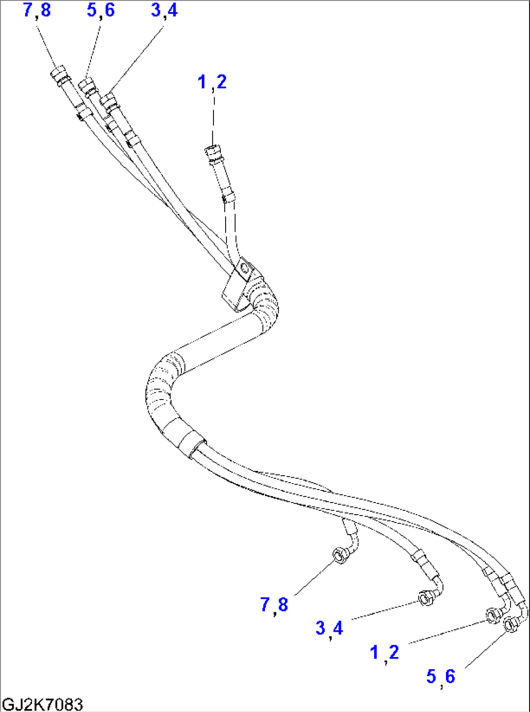 PPC MANIFOLD PIPING (2/2) (HOSE ASSEMBLIES) - EXECUTION II