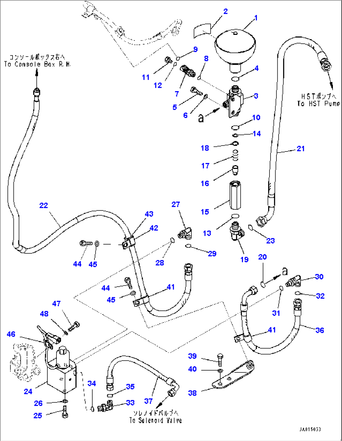 Transfer, Accumulator and Piping (#80001-)