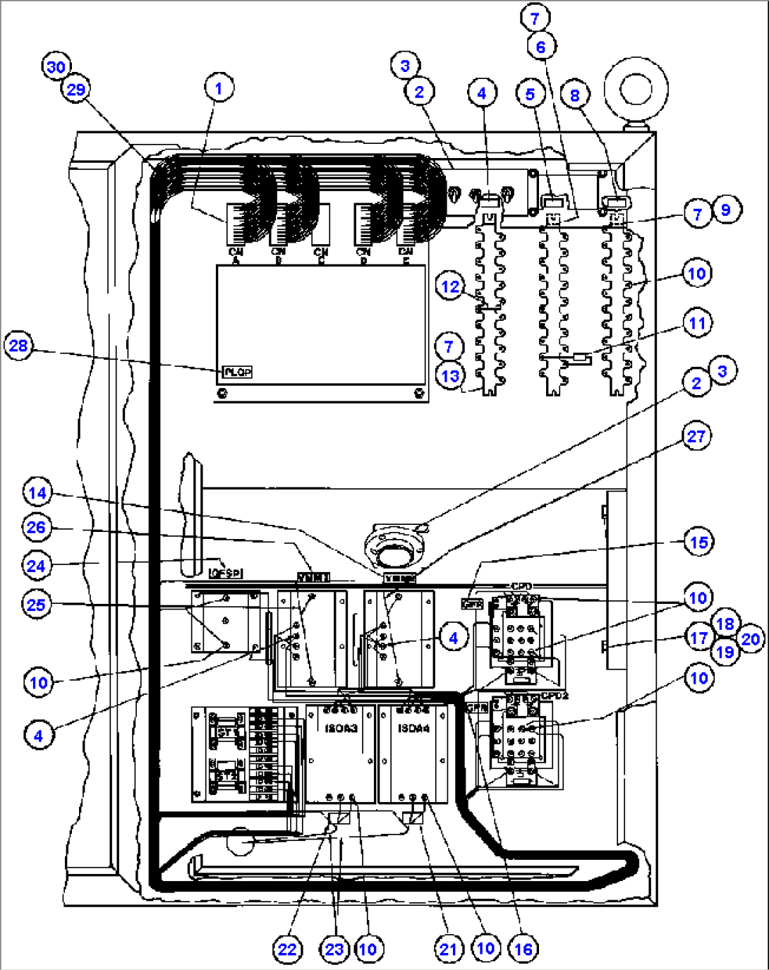 CONTROL CABINET WIRING - 1
