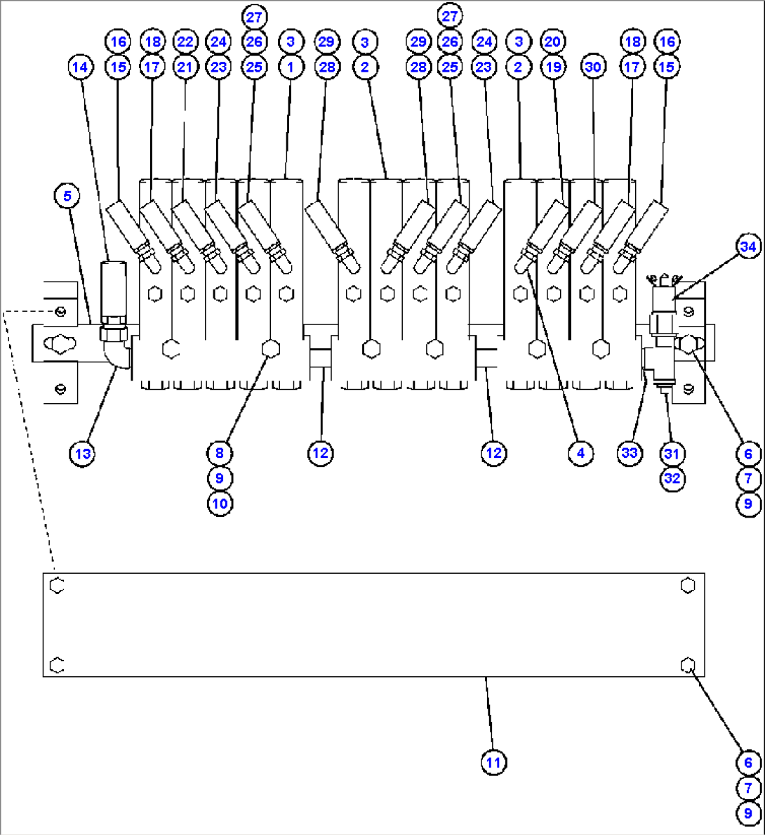 AUTOMATIC LUBRICATION SYSTEM - REAR AXLE