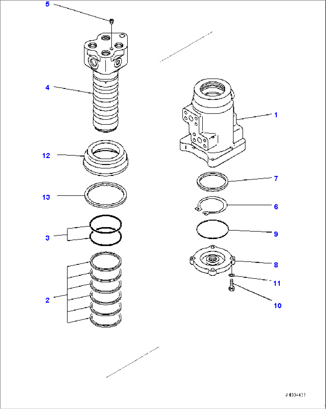 Swivel Joint, Inner Parts, Swivel Joint