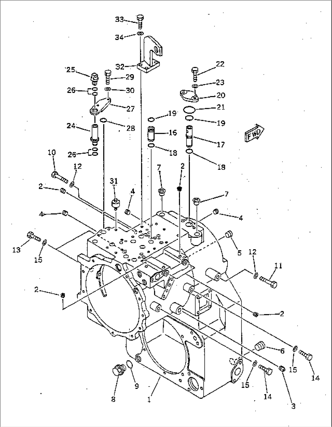 TRANSMISSION CASE (1/2)