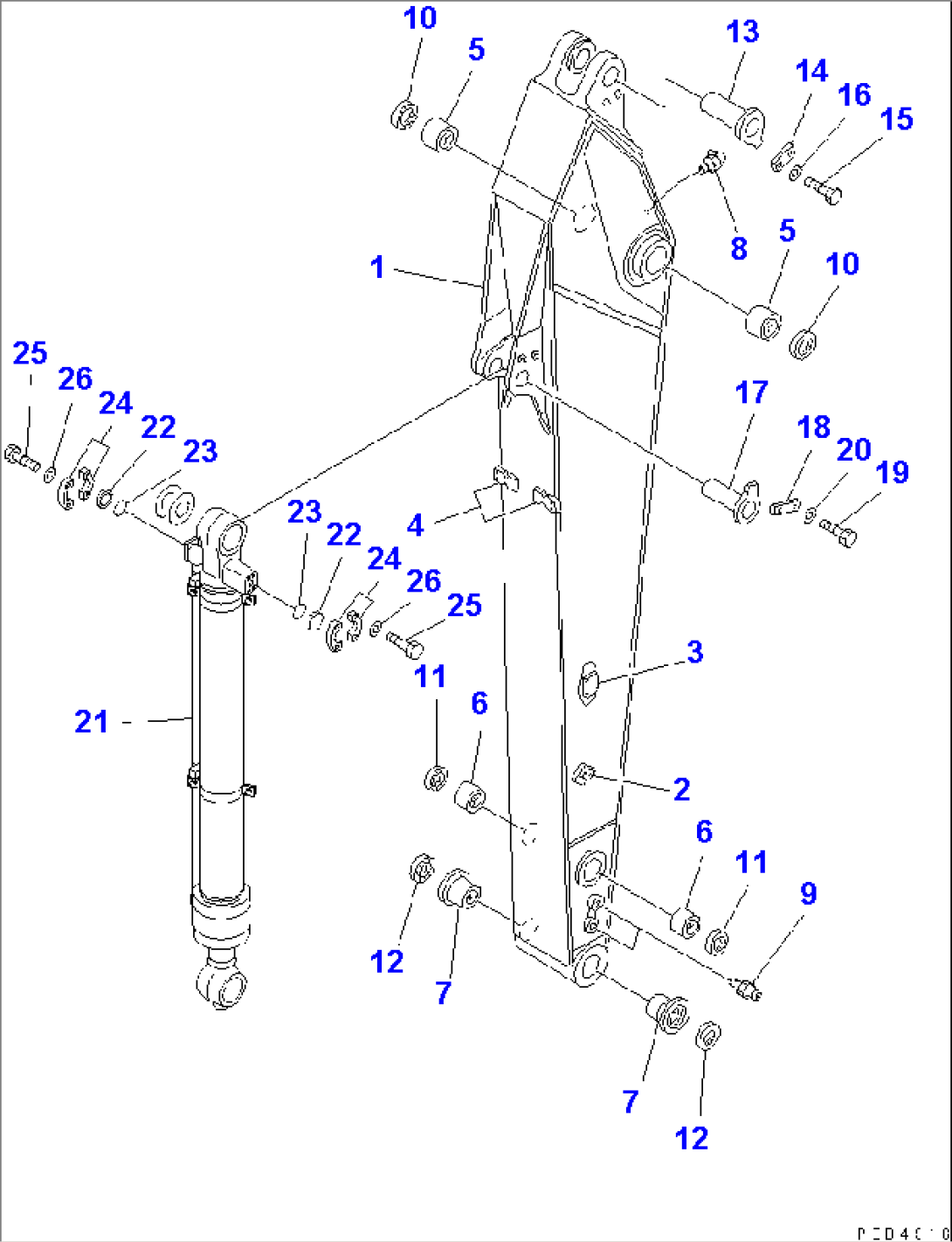 ARM (2.9M) (FOR ADDITIONAL PIPING)(#C10568-)
