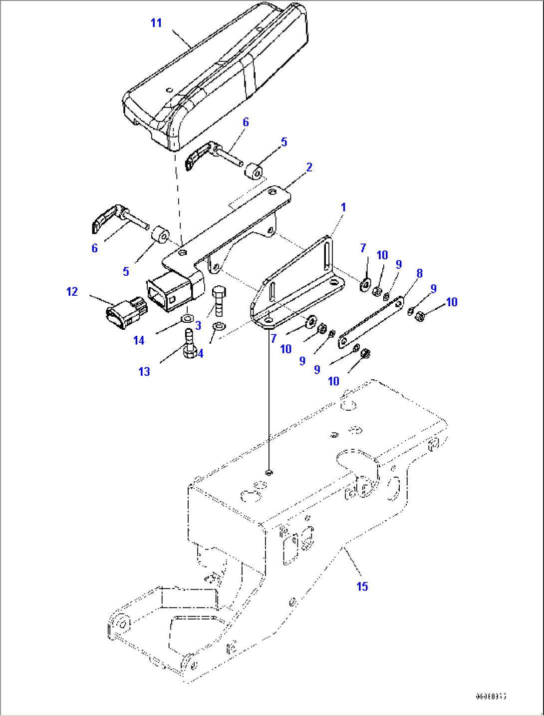 OPERATOR´S SEAT (ARM REST) (FOR JOY STICK STEERING)