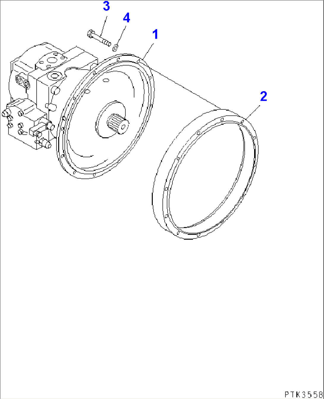 MAIN PUMP AND CONNECTING PARTS