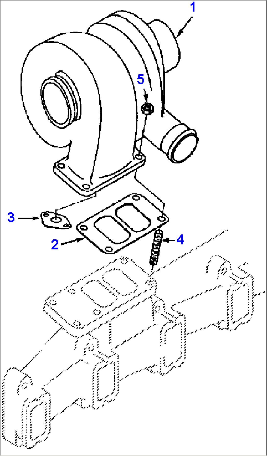 TURBOCHARGER MOUNTING