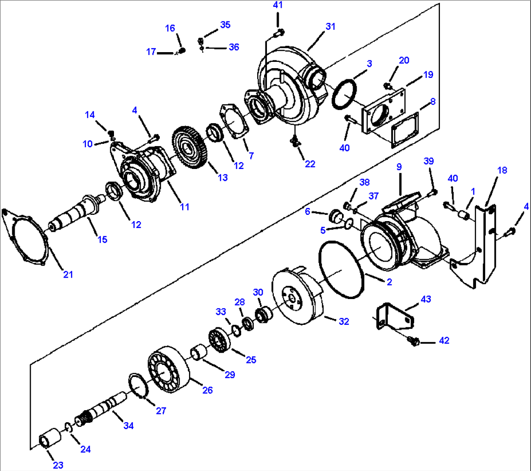 FIG. A5103-A9A1 WATER PUMP