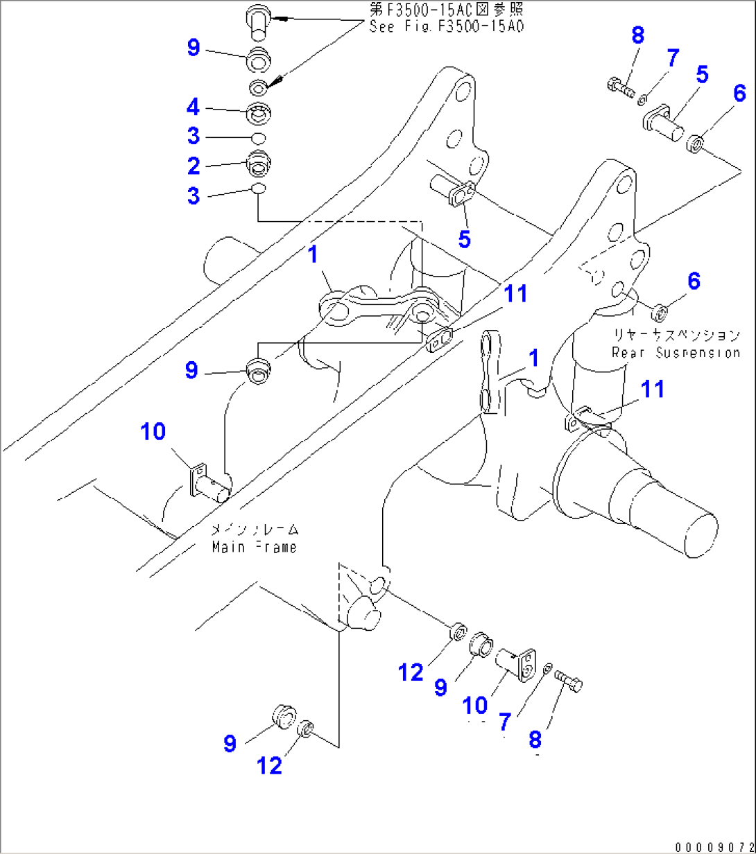 REAR AXLE SUPPORT