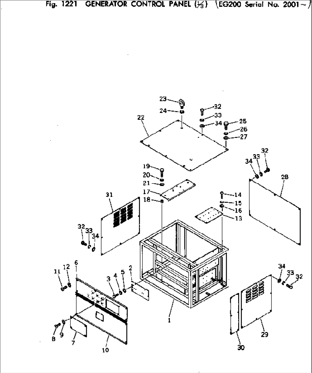 GENERATOR CONTROL PANEL (1/3)