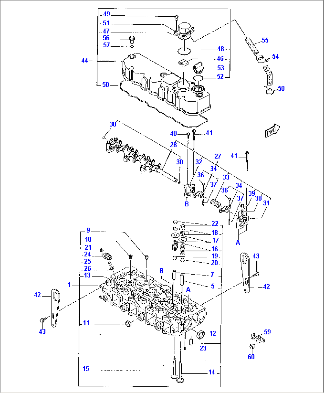 CYLINDER HEAD - BONNET