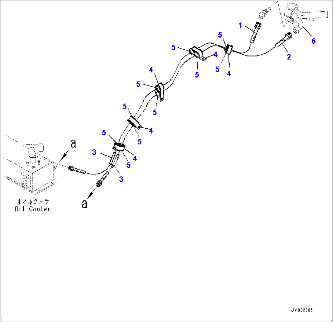 Hydraulic Piping, Radiator Piping (1/2) (#7259-)