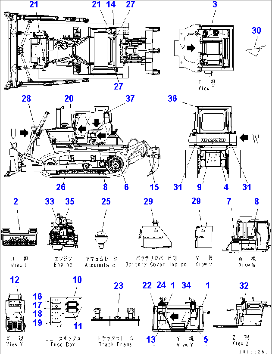 MARKS AND PLATES (FRENCH) (EU NEW NOISE REDUCTION ARRANGEMENT 2)(#1201-)