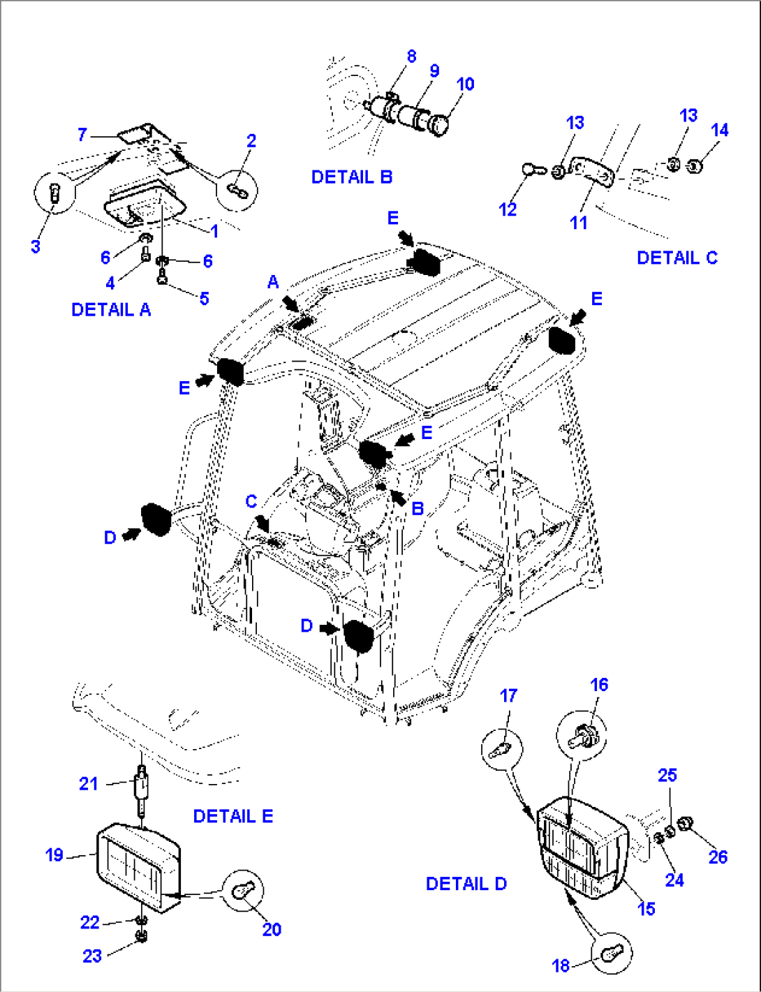 ELECTRICAL SYSTEM (CAB) (5/5)