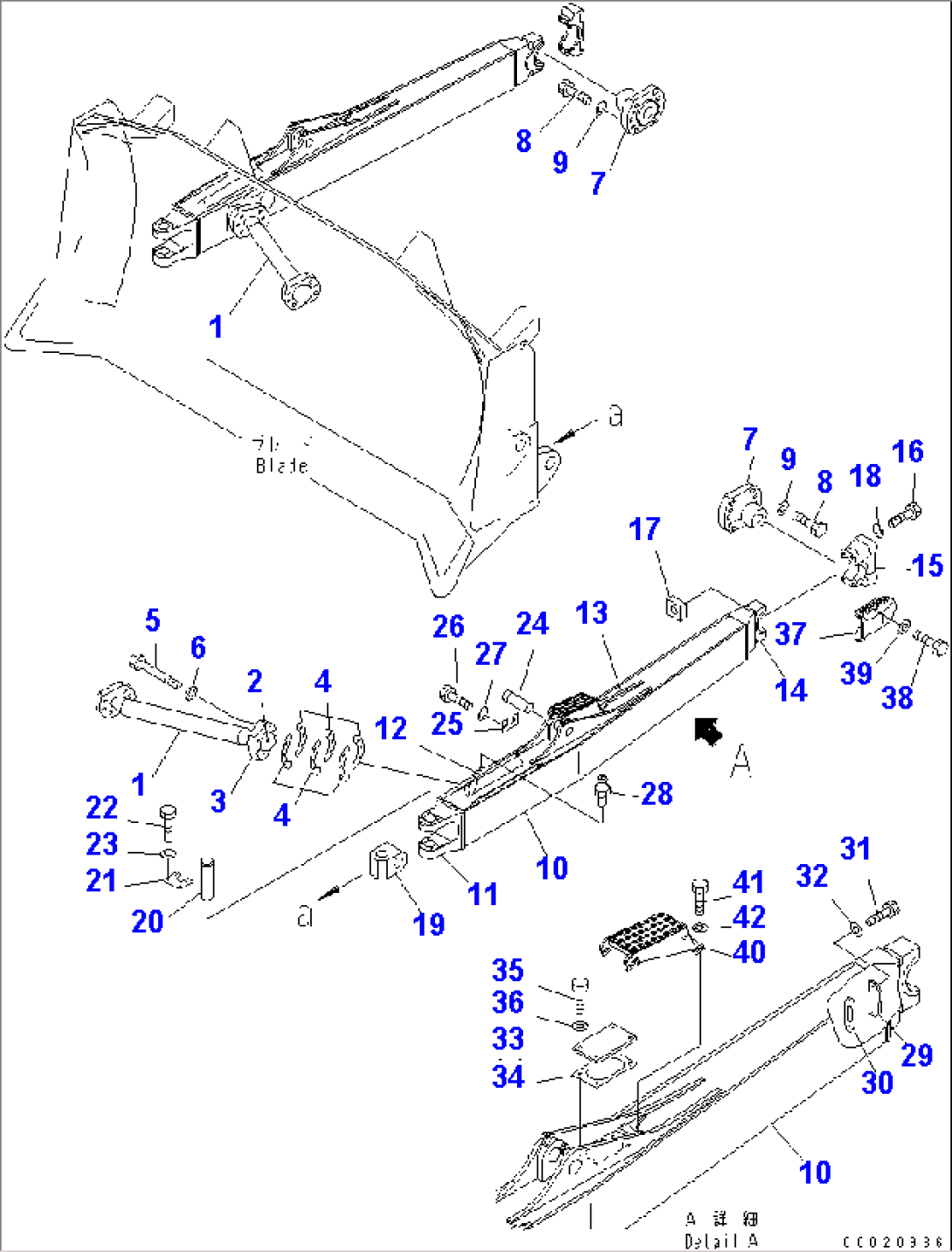 STRAIGHT TILT FRAME (L.H.)