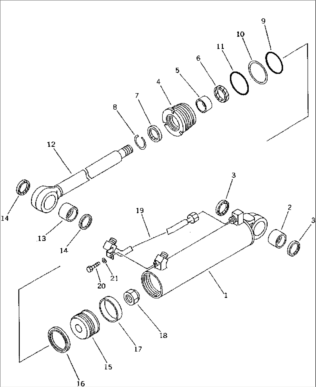 BLADE LIFT CYLINDER(#81285-)