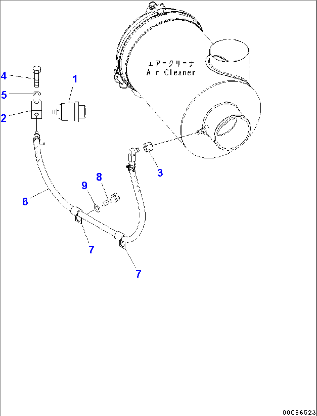 Engine Harness Dust Indicator (#C10001-)