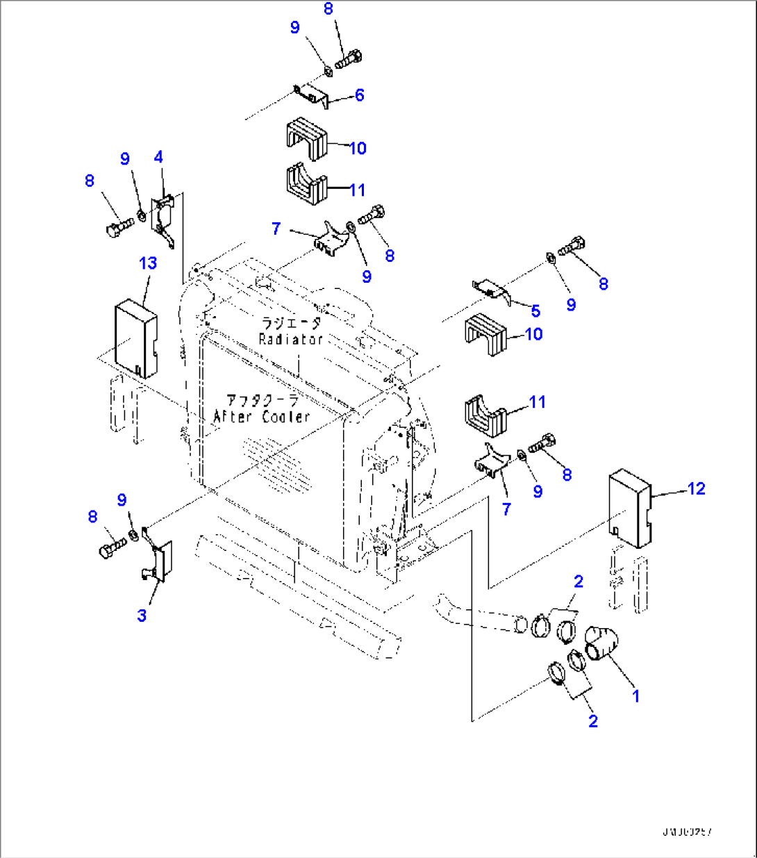 Cooling System, Baffle (#2905-)