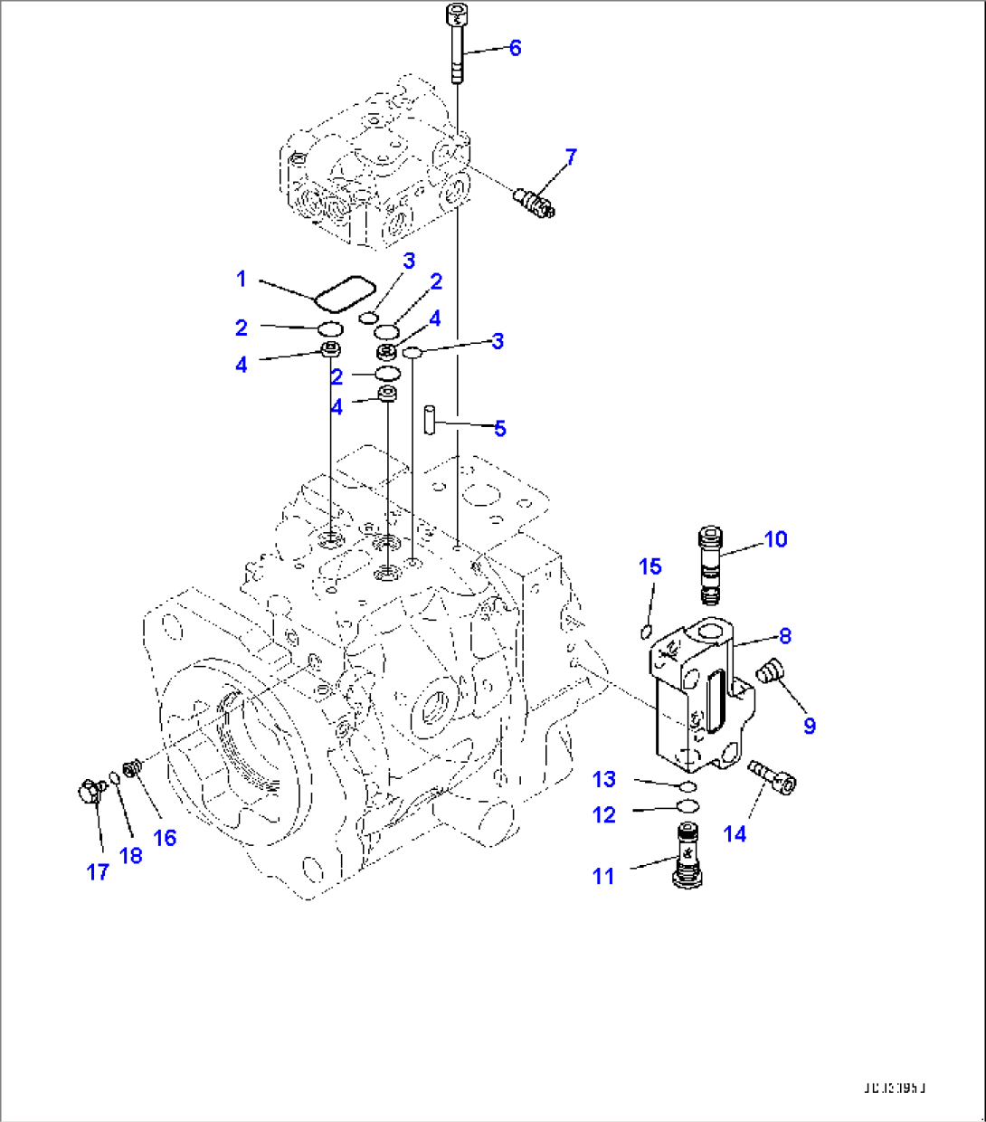 Hydraulic Pump, Steering Pump (4/4) (#90216-90763)