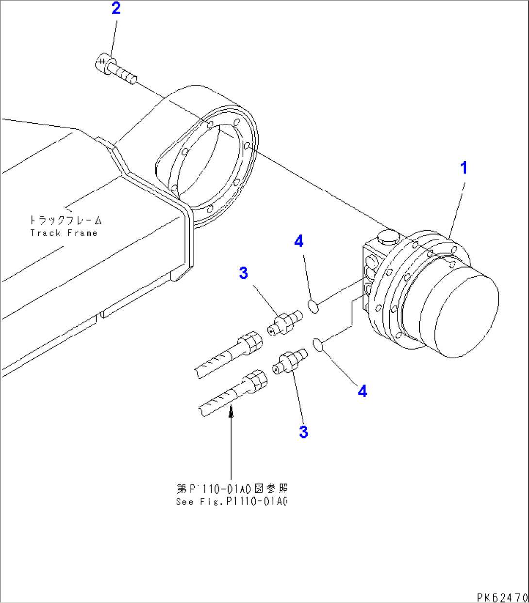 FINAL DRIVE (TRAVEL MOTOR MOUNTING)