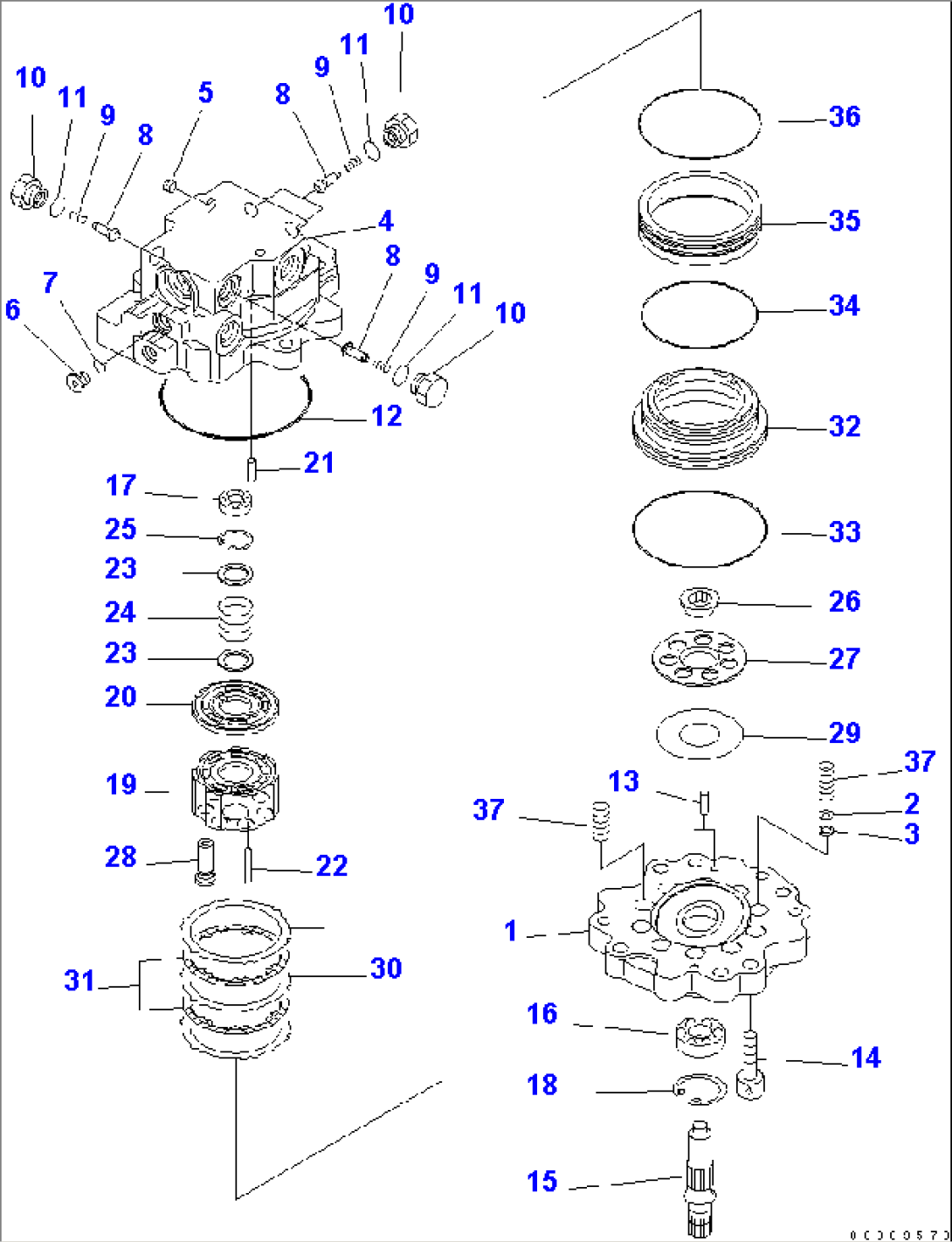 SWING MOTOR (1/2)