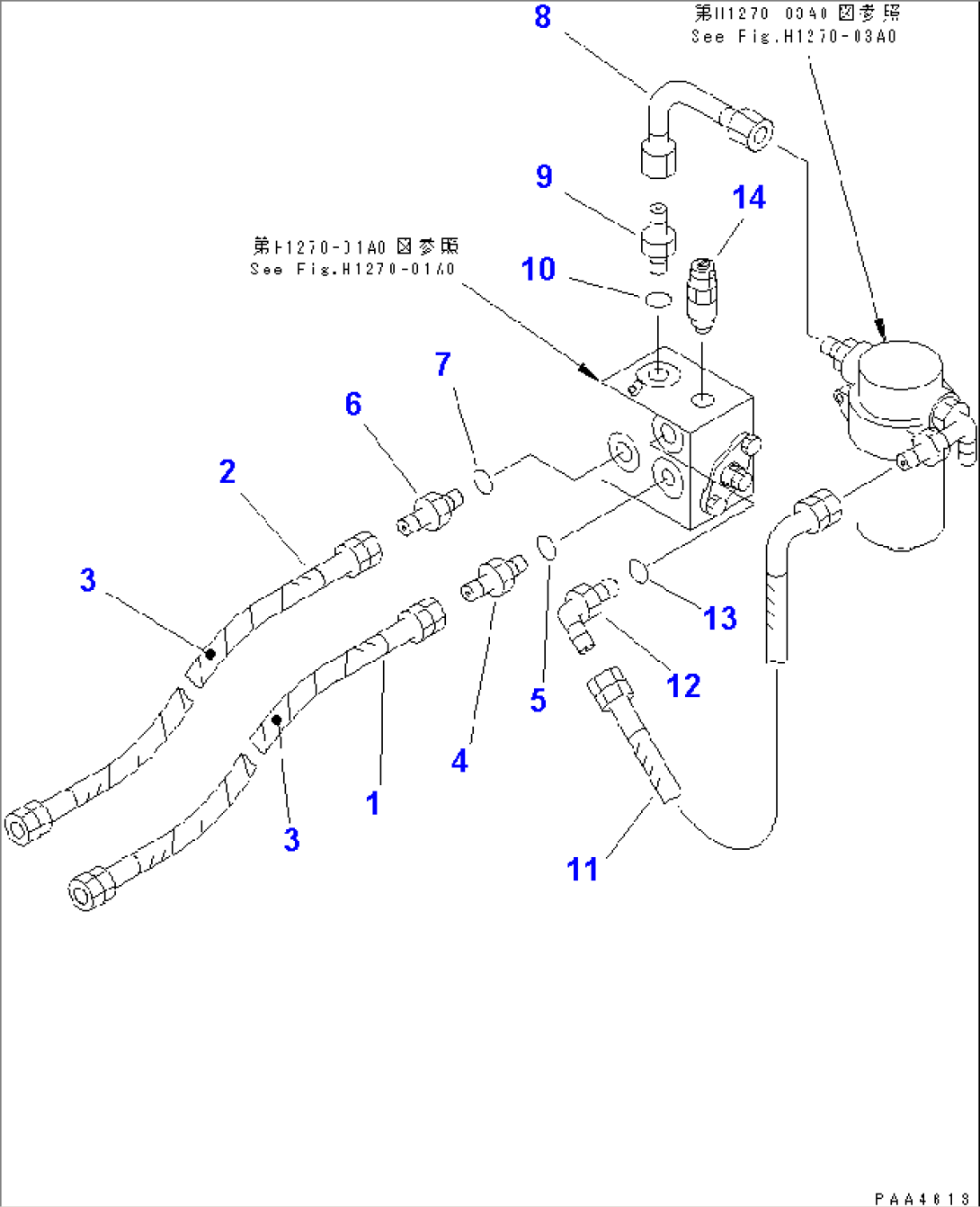 ATTACHMENT LINE (CONVERTIBLE VALVE PIPING)