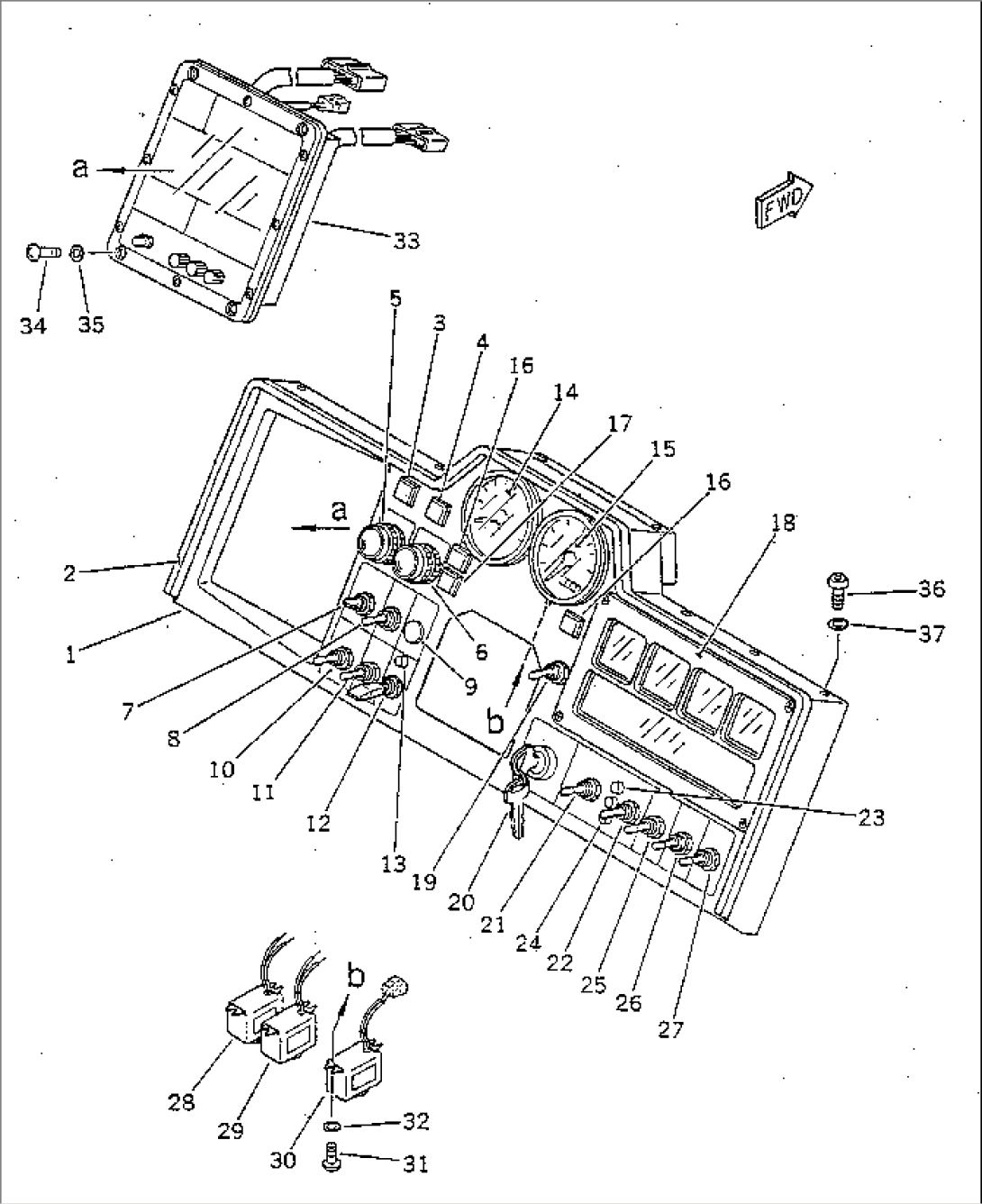 INSTRUMENT PANEL (FRONT)