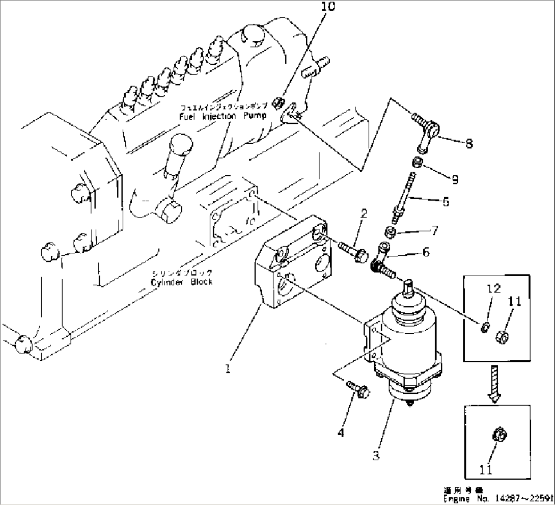 SOLENOID AND MOUNTING(#10001-22591)