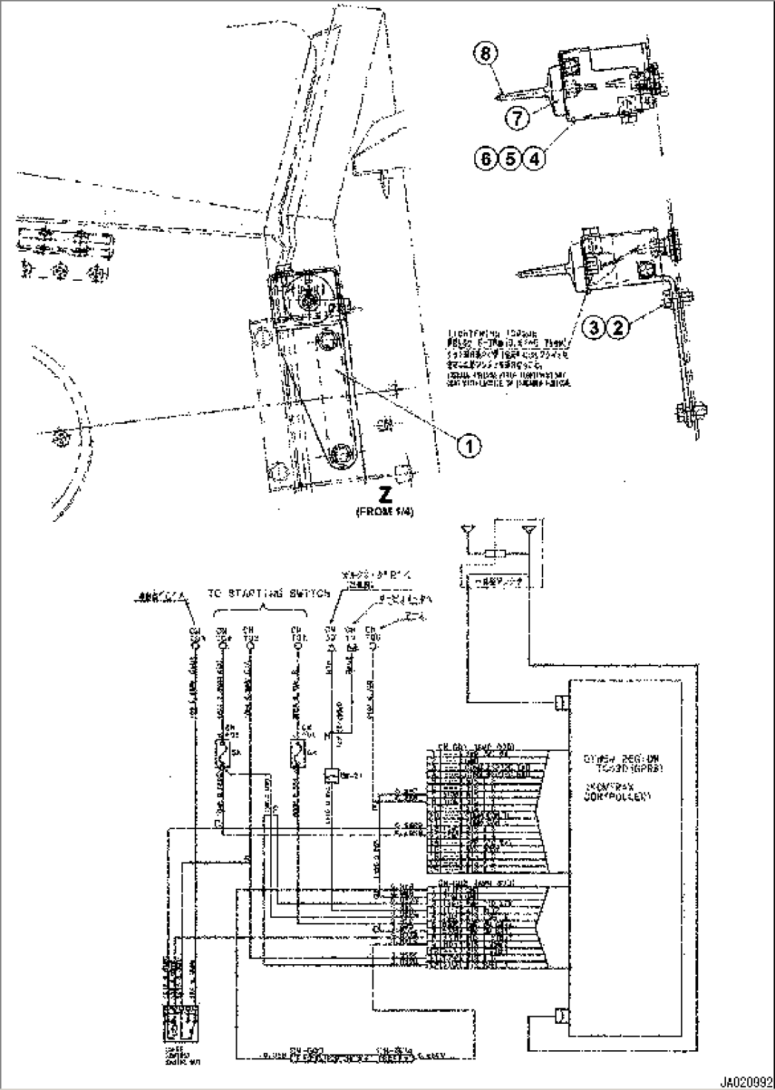 KOMTRAX U.GABON GPRS (1/3)(#6054-)
