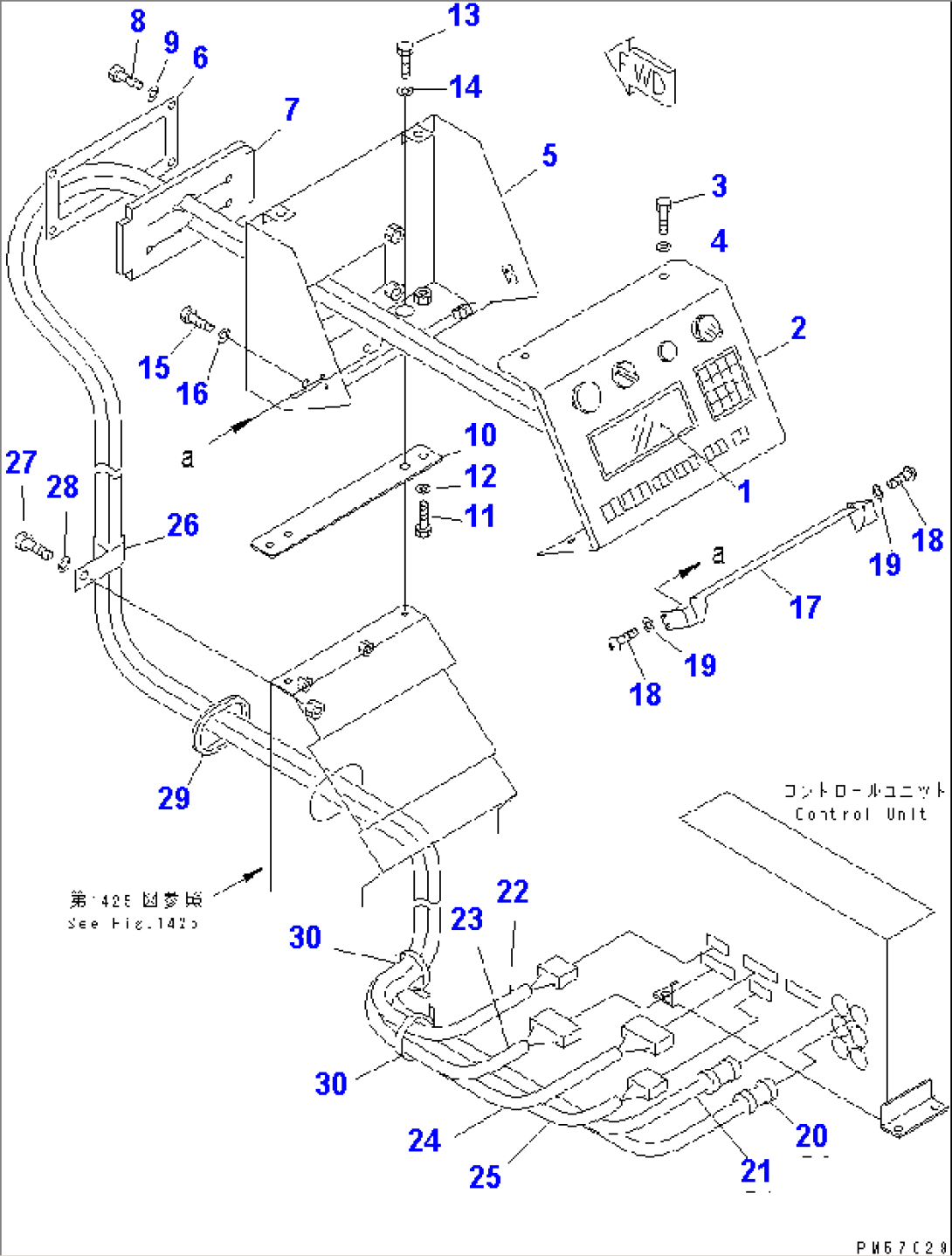 ELECTRICAL SYSTEM (AUTOMATIC SPLINKLING SYSTEM) (1/3) (CONTROL PANEL)