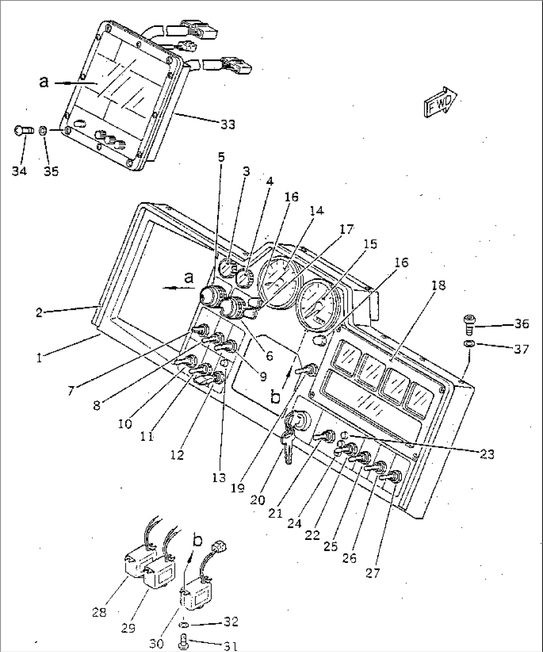 INSTRUMENT PANEL (FRONT)