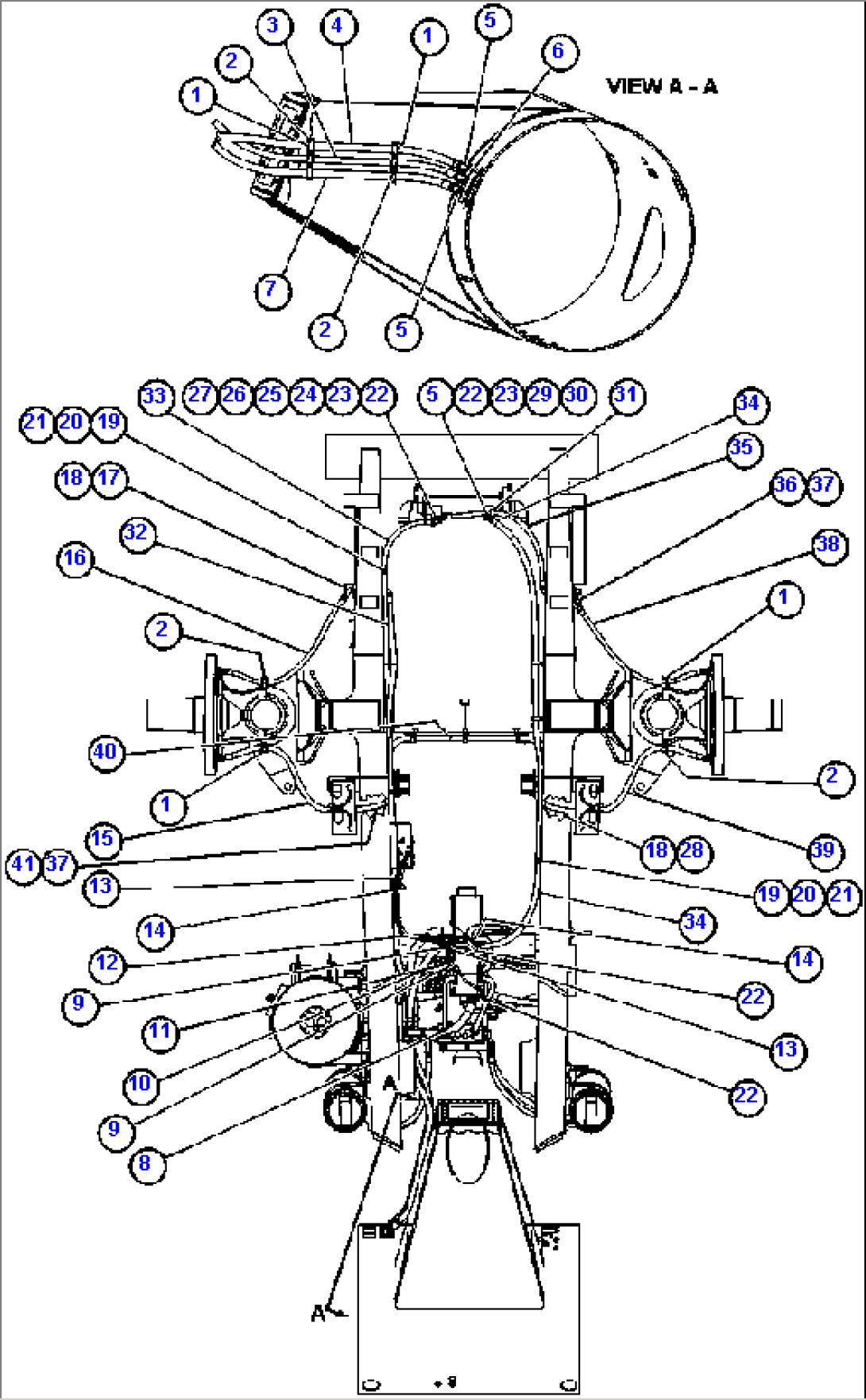 BRAKE COOLING PIPING