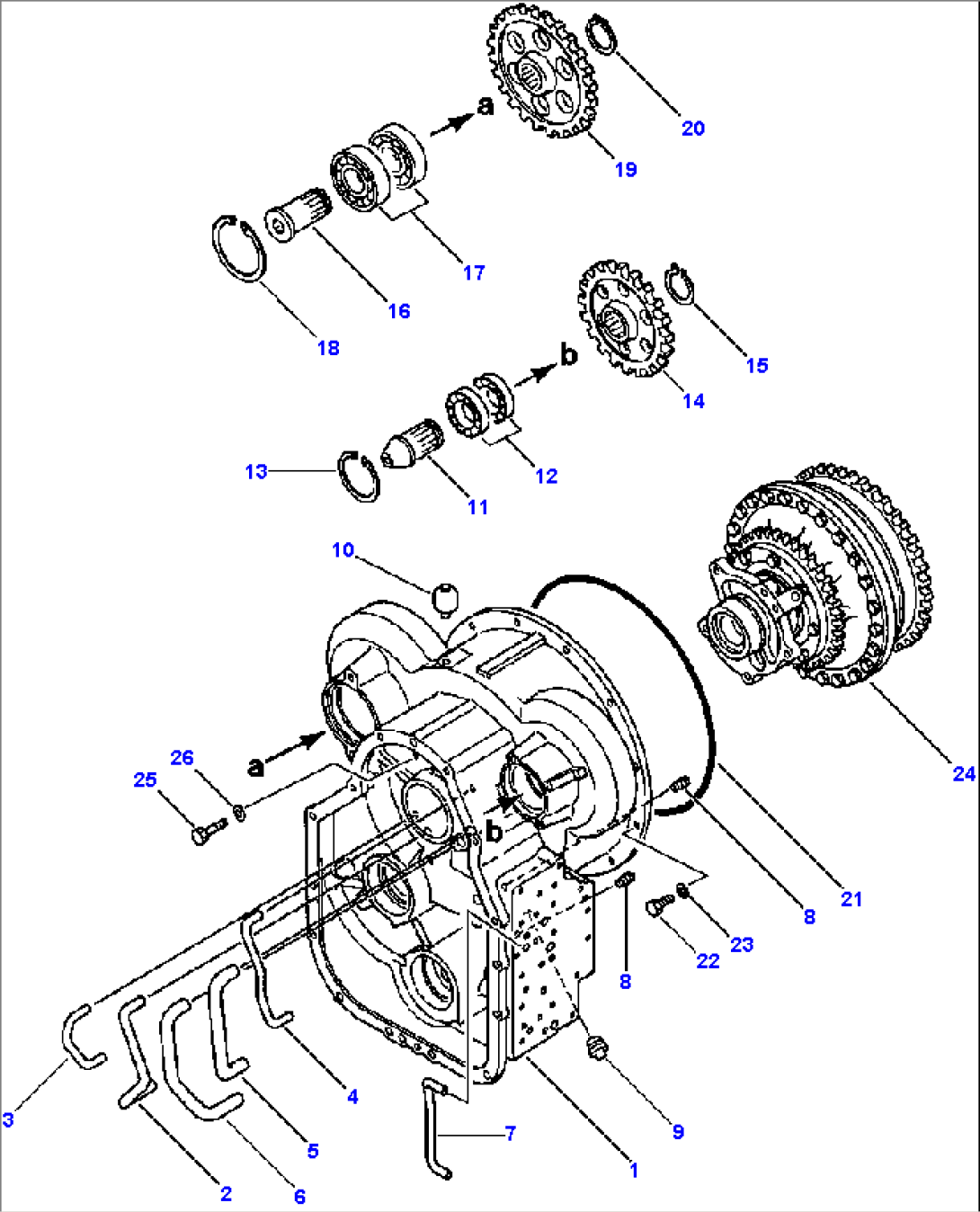 TRANSMISSION (FRONT CASE)