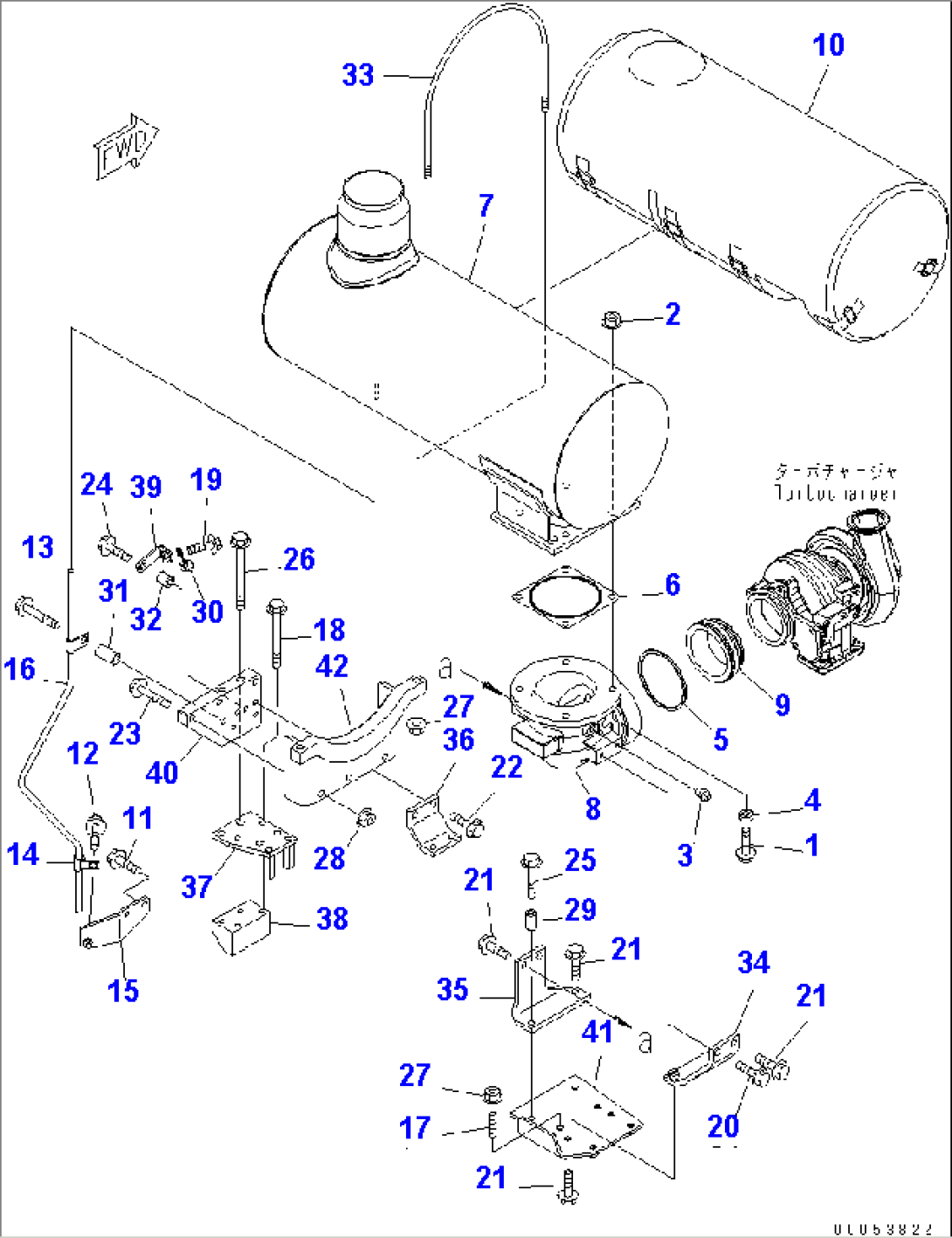 MUFFLER (FOR MIDDLE AND SOUTH AMERICA)(#26853007-)