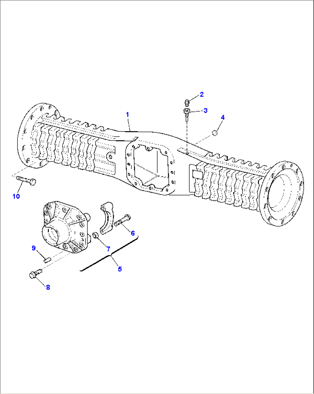 FRONT AXLE (5/9)