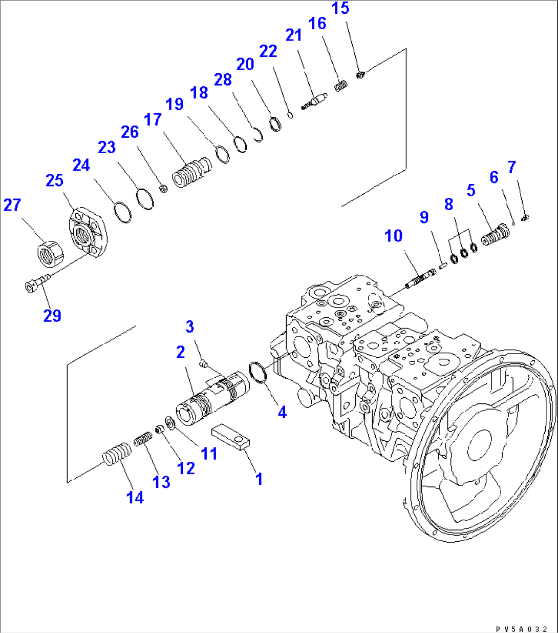 PISTON PUMP (8/11)