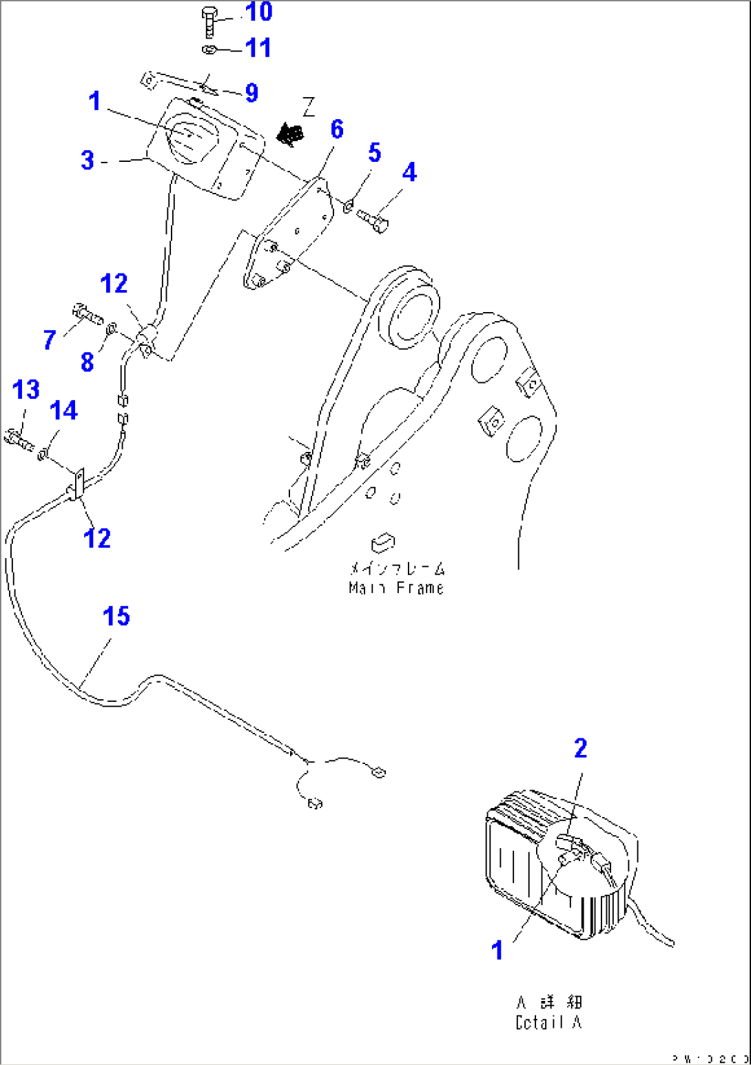 RIPPER POINT LIGHT (FOR HEAVY DUTY HARNESS)