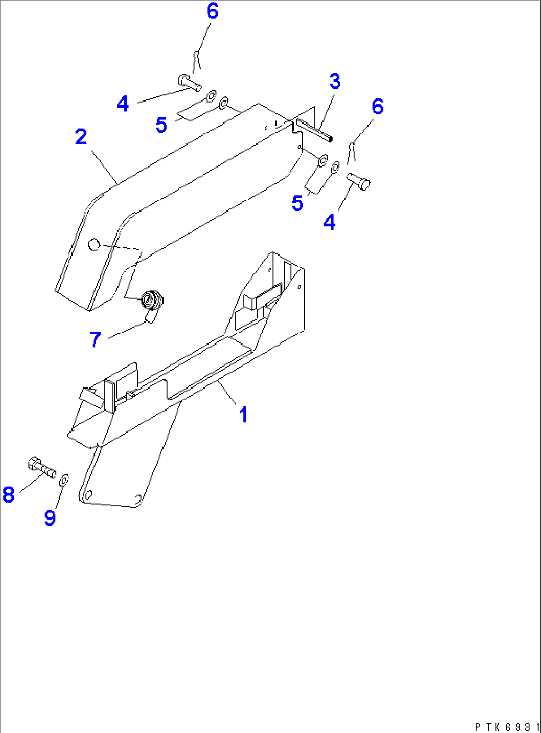 CAR COOLER (GREASE GUN HOLDER)(#16424-)