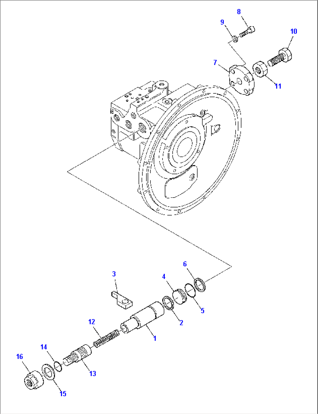 HYDRAULIC PUMP (4/9)