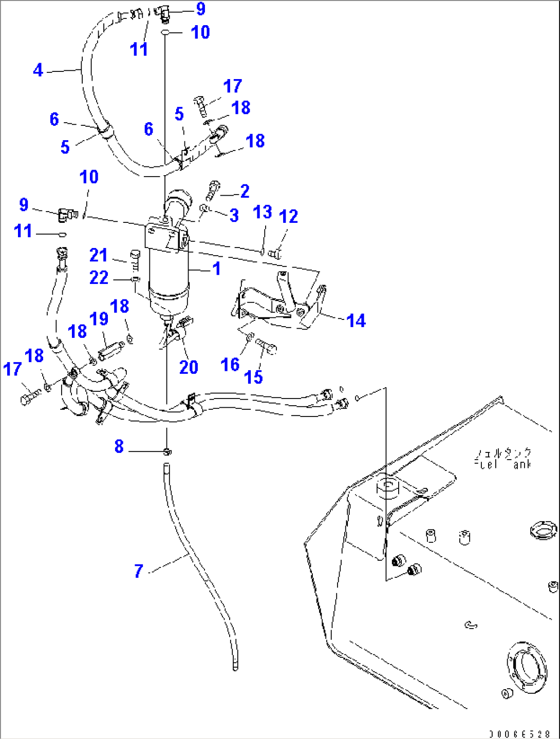 FUEL TANK (FILTER)