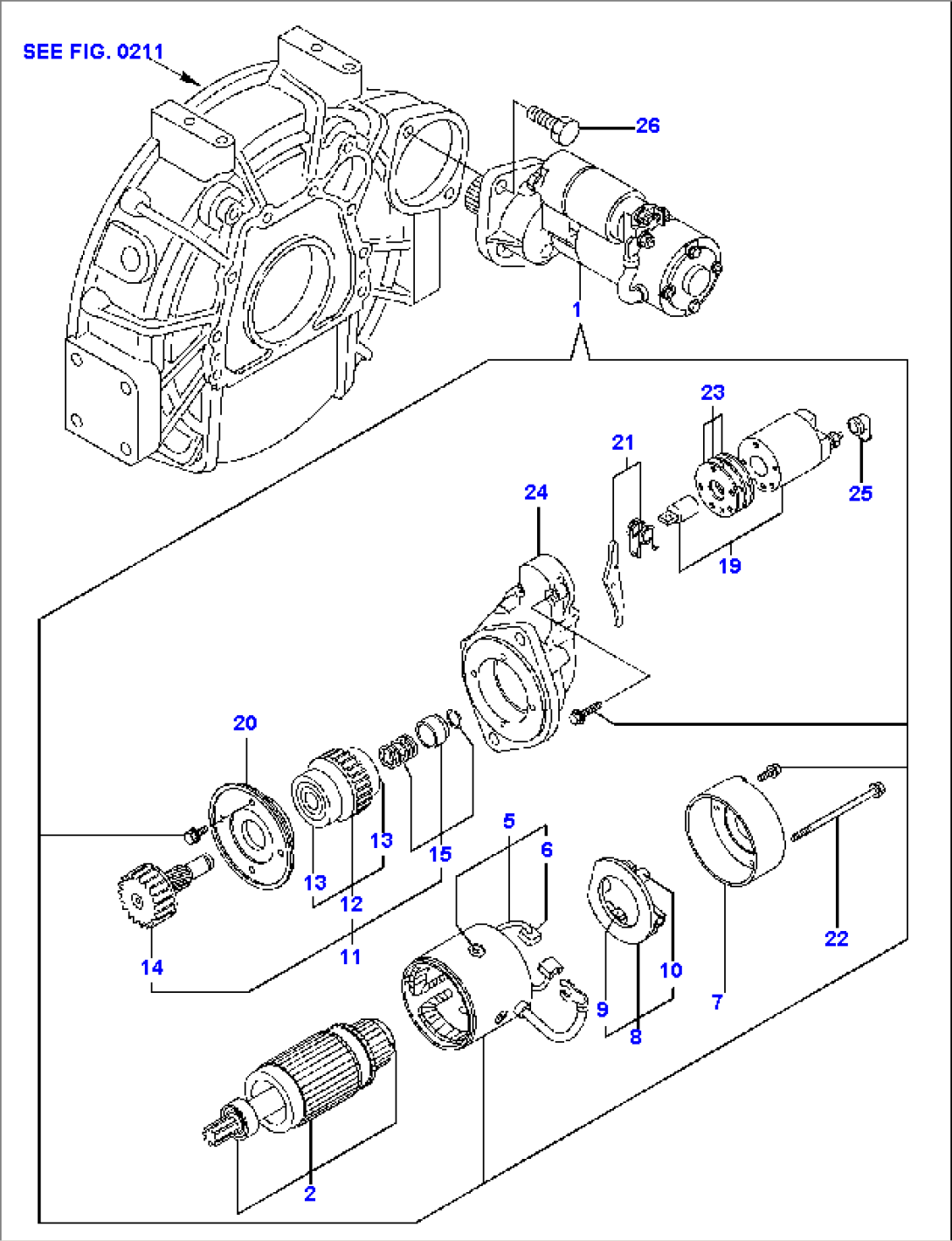 STARTER MOTOR