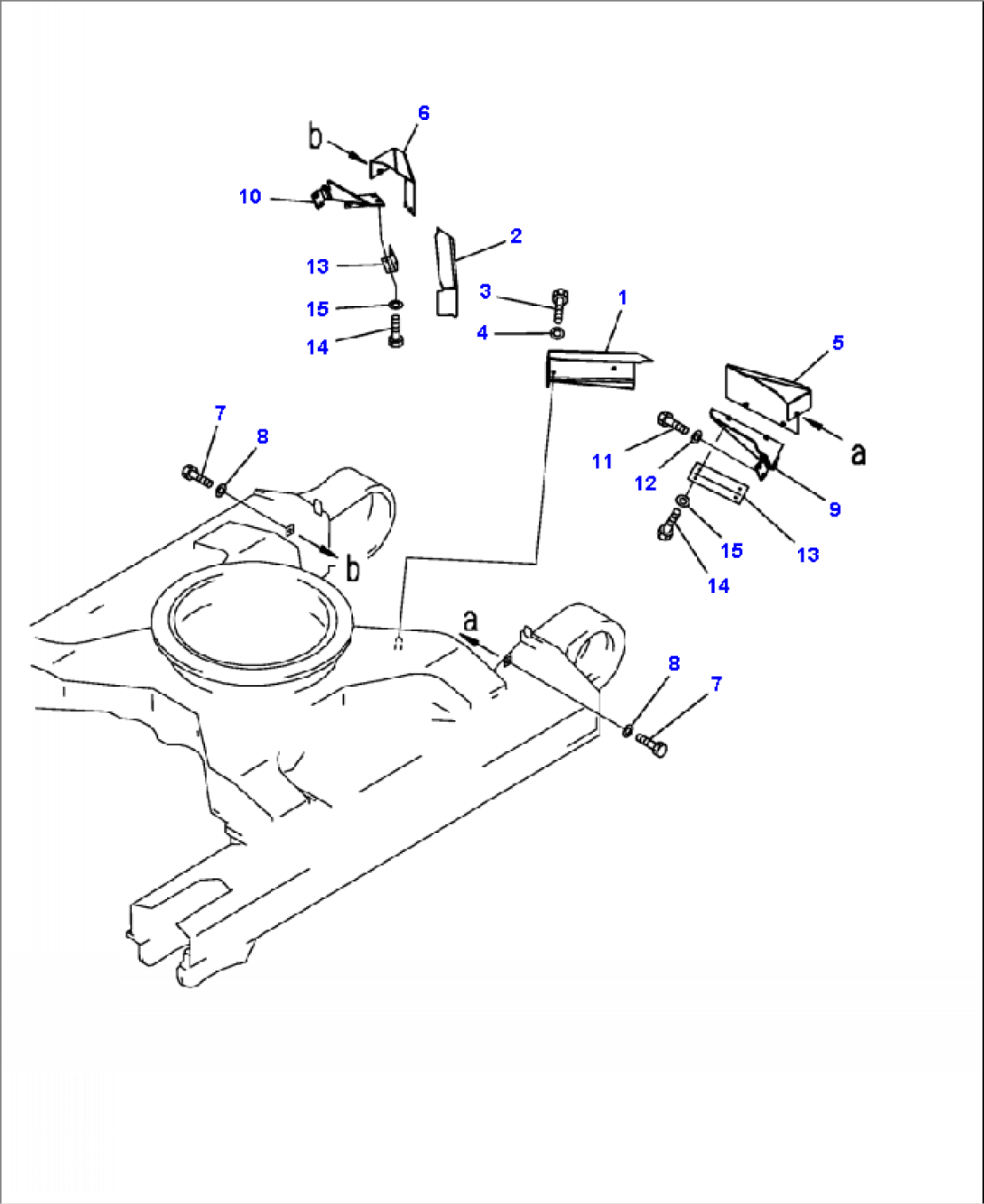 R1150-01A0 TRAVEL PIPING GUARD FOR VARIABLE GAUGE
