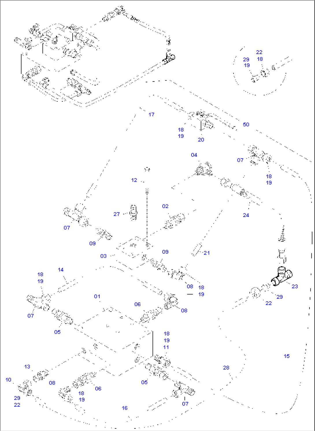 Valve Block ( hydraulic Track adjusting )