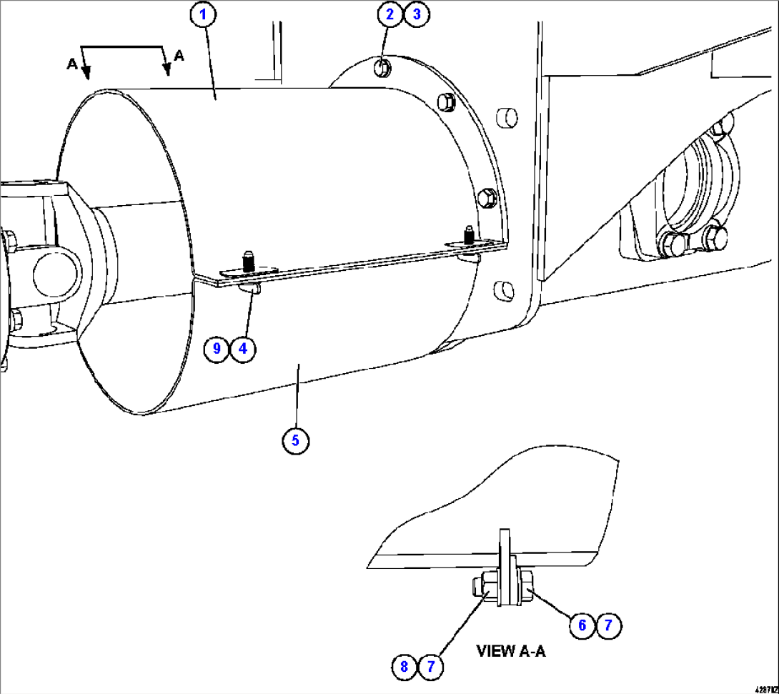 DRIVE SHAFT GUARD