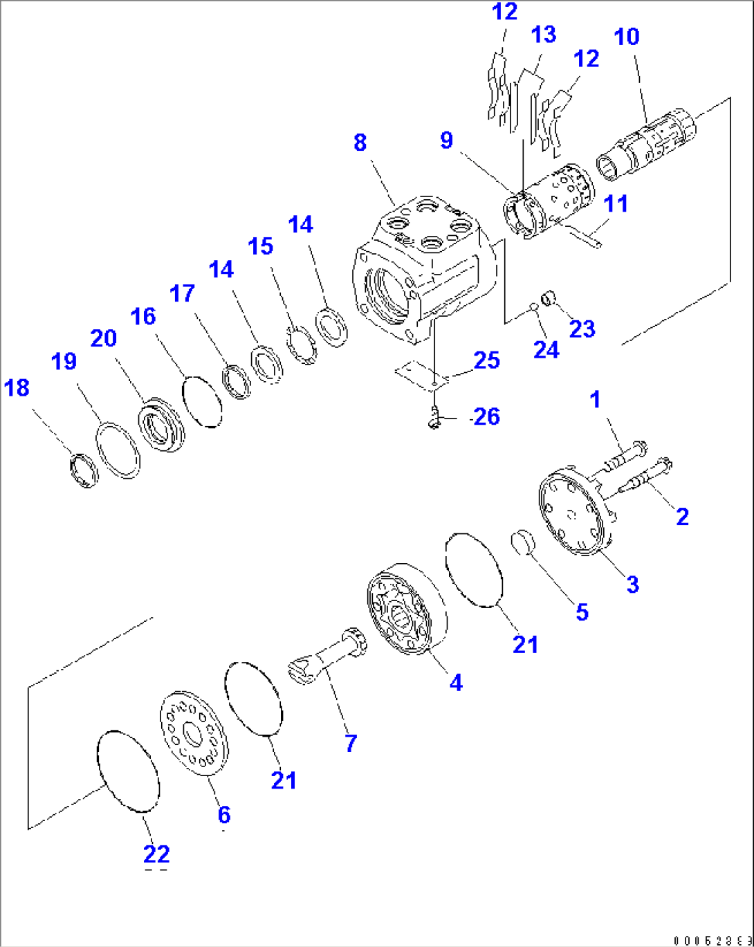 ORBITROL VALVE (INNER PARTS)(#10001-11257)