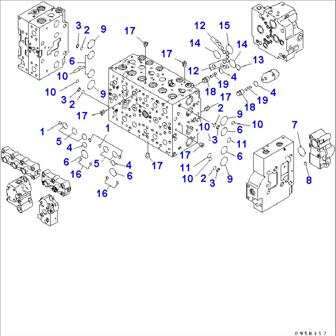 MAIN VALVE (1-ACTUATOR) (5/19)
