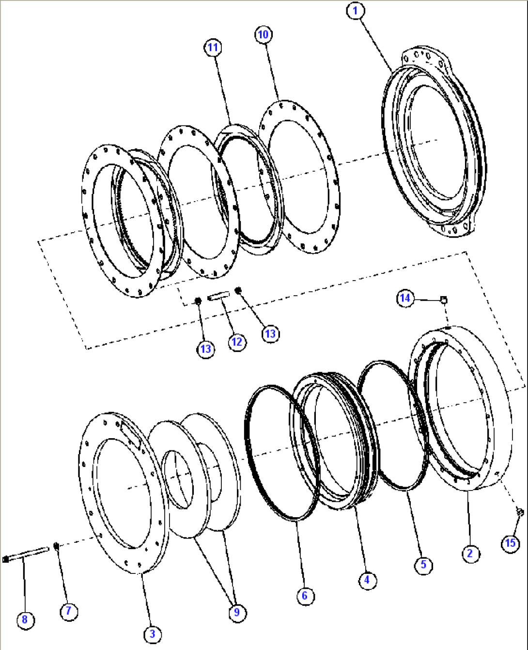 PARKING BRAKE ASSEMBLY (XB0922)