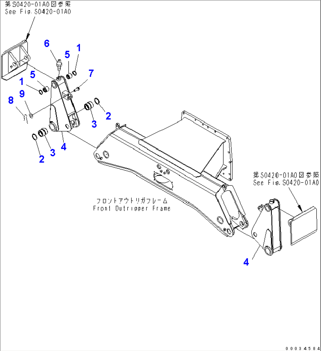 FRONT OUTRIGGER (LEGS)