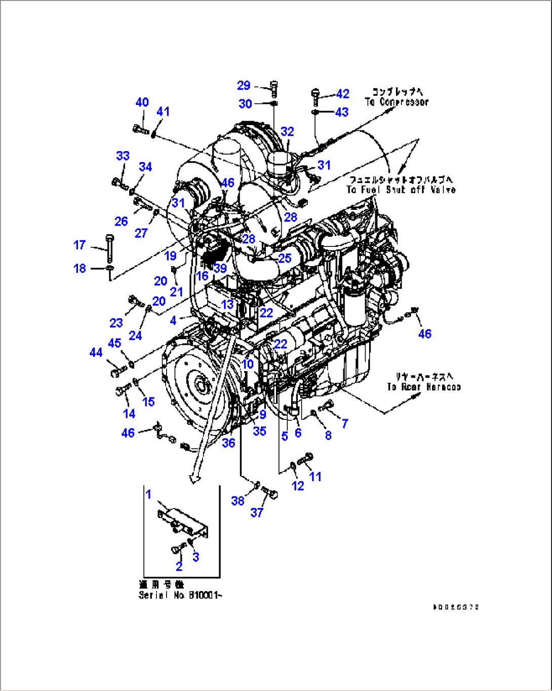 ENGINE HARNESS (1/2)