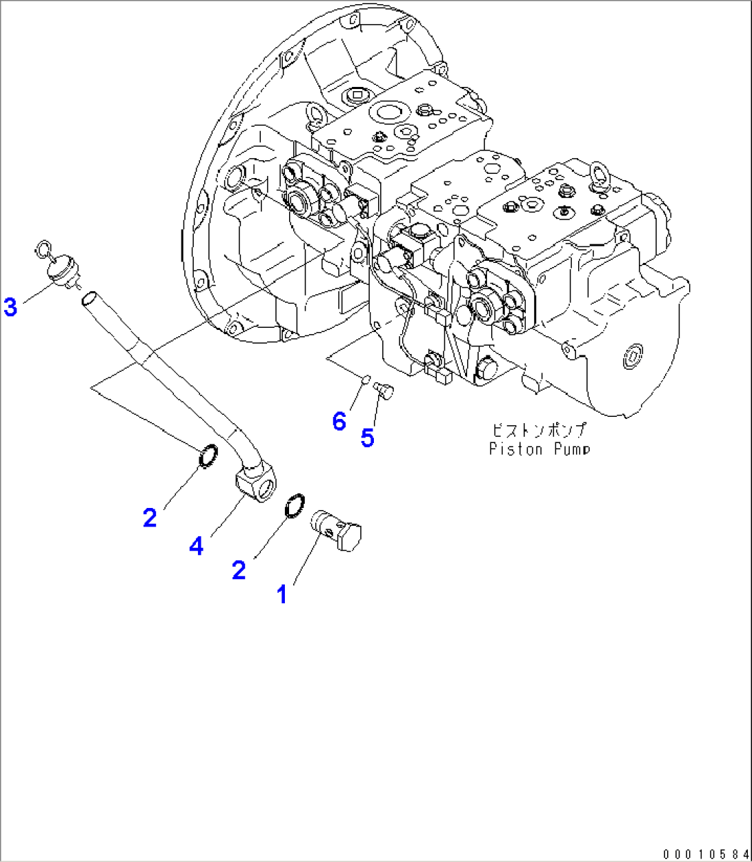 PISTON PUMP (CONNECTING PARTS)