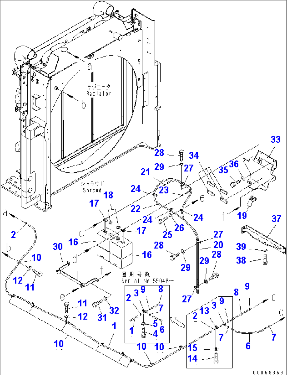 COOLING (SUB-TANK)(#55001-)